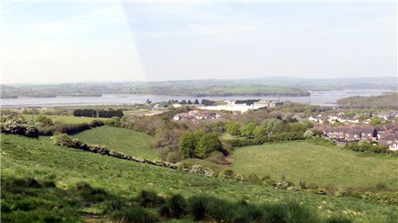 Modern View of the Tamar at St Budeaux
